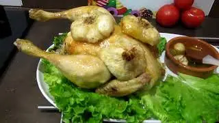 Poulet &agrave; l'ail au four Facile Pas Cher