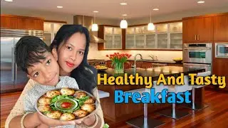 🧆Healthy Breakfast for Kids//Kid's Healthy Tiffin Box(Odia vlog)