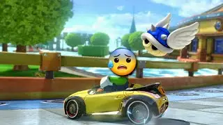 1 Minute of me getting hit by a blue shell