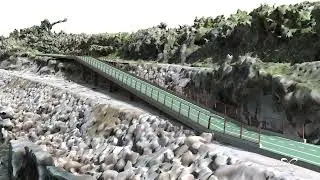Via Verde: ponte di Lago Dragoni, ancora ritardi