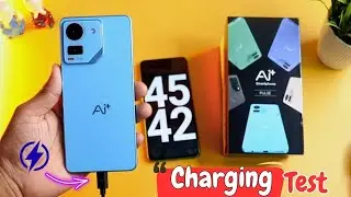 AI Plus Charging Test 🔋 0-100% with Box Charger | Heat Test 🔥