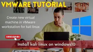 Create new virtual machine for Kali Linux on VMWARE workstation || Easy| windows 10 | Install Kali