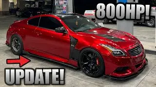 MAKING MY 800 TURBO G37 FASTER! | High Output Alternator Install!