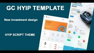 BUY BEST GC HYIP TEMPLATE WEBSITE DESGIN