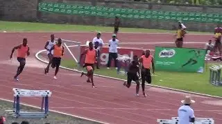 Asafa Powell Beaten on Anchor Leg Western Relays 2019 Men 4x100m