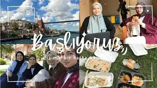 Üniversitede ilk hafta vlog 