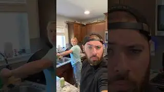 He got fried for this one 😂🍳#marriedlife #couplescomedy #relationshipgoals #shorts