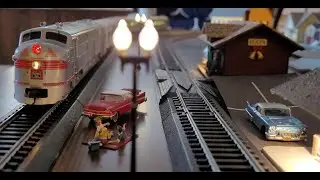 My HO Bachmann CB&Q Burlington E7 Short Run from April 2022 in 4K