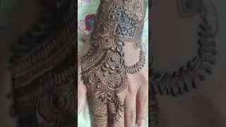 String henna design 🤍🎀#art #hennaartist #youtubeshorts #string #organichenna #viral