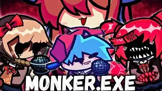 Friday Night Funkin Mod Monker.EXE [Consoku Mix] (Oi Noobz)