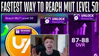 BEST WAY TO LEVEL UP FAST IN MUT 21! REACH LEVEL 50 IN 3 HOURS!