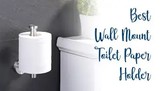 Best Wall Mount Toilet Paper Holder Review - Mounting Bracket Brushed