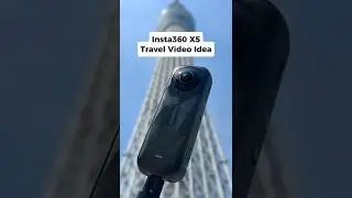 @insta360 X5: Easy Solo Travel Video Idea
