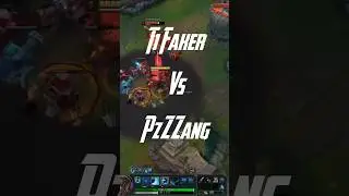 PzZZang vs T1 Faker INSANE 1v1 #leagueoflegends #faker #pzzzang3 #pzzzang #yasuo #akali #shorts #1v1