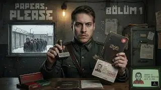 SINIR KAPISINDA İLK GÜN!! | PAPERS, PLEASE | BÖLÜM 1  |