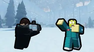 SNOWBALL LAUNCHER POWER Is INSANE in INK GAME | Roblox