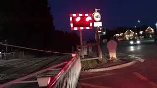 Sleaford East Level Crossing (Lincolnshire) Tuesday 21.05.2019