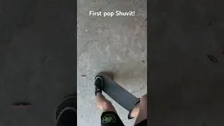 First Pop Shuvit #skate #skateboarding #skater #skatepark #skating #skateboardingisfun