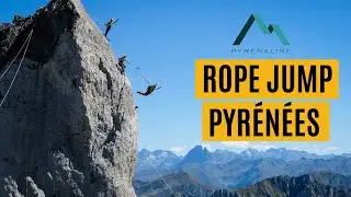 [Teaser] Ansabère, rope jump, highline et base jump by Pyrénaline