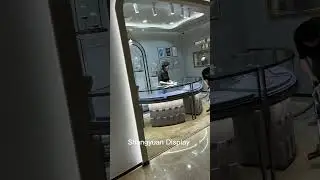 Gem Shop Luxury Jewelry Showcase Custom Factory#jewelryshowcase #jewellerydisplaycabinet