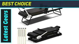 `Amazing FAHKNS Foldable Pilates Reformer: Studio Power at Home!
