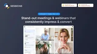 Sessions.us Lifetime Deal $49 | Effective meetings and webinars that impress