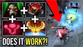 BERSERKER MODE..!! New Meta Mask of Madness Legion Commander 7.24 | Dota 2