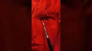 Painting Griffith in red #berserk #art #painting