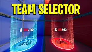 How To Make A Team Selector In Fortnite Creative *2024*