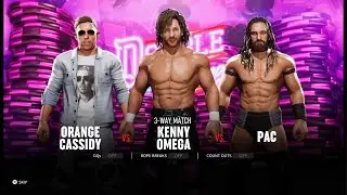 AEW: Fight Forever - Orange Cassidy vs. Kenny Omega vs. PAC