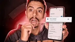 CONEX&Atilde;O WIFI LIMITADA no CELULAR? APRENDA RESOLVER!