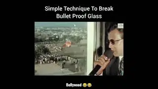 what is the funniest Bollywood scene🤣🤣. #mithun #bollywood #bulletproof #glass