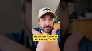 Rep. Mike Flood (R) Admits He Didn&rsquo;t Read The Bill. #congress #republicans #politics