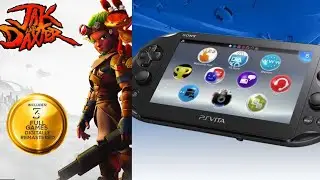 Jak and Daxter on PS vita - overclocking performance test