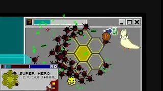 Go away viruses!! [Super Hero I.T. Software (Demo Ver.)]