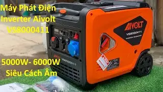 M&aacute;y Ph&aacute;t Điện 6Kw Inverter Aivolt VS8000411 Si&ecirc;u C&aacute;ch &Acirc;m Gi&aacute; Rẻ.