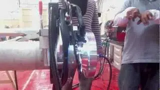 Machine de soudage orbital AXXAIR SATO-220 MAO - Orbital welding machine