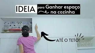 IDEIA PARA APROVEITAR ESPAÇO ATÉ O TETO