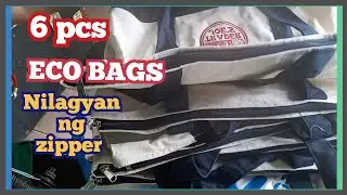 ECO BAGS puede pla lagyan ng ZIPPER?