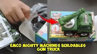 Unboxing and Assembling EMCO Mighty Machines Buildables - GUN TRUCK