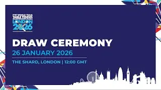 LIVE! | Draw Ceremony | ITTF World Team Table Tennis Championships Finals London 2026