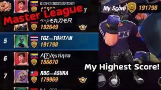 Boxing star : My Highest Score in Master League  (Hopefully, I can be in Top 7 at the end 😆)