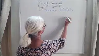 Subject with Predicate and Object.Transitive and Intransitive. 