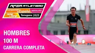 Final 100m hombres - Campeonato de Espa&ntilde;a absoluto de atletismo - Tarragona 2025 - Guillem Cresp&iacute;
