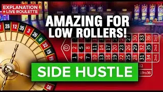 Won Over $100 With This Amazing Low Budget Roulette Strategy! (Big Jackpot Win On Zero & Streets)