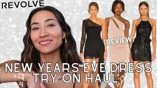 2021 REVOLVE NEW YEARS EVE DRESS TRY-ON HAUL (NBD, H:ours, Lovers and Friends)