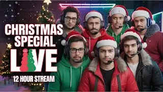 MERRY CHRISTMAS SPECIAL! 🎁 අද දවසම ඔයාලා එක්ක | 12 Hours | AC Unity / PUBG / GTA V