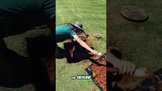 Genius Trick to Hide a Utility Box in Your Lawn