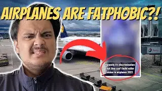 AIRPLANES ARE FATPHOBIC?! | TikToker claims airplane design is discrimination #TDGC