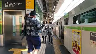 Shinjuku Station Walk | 新宿駅散歩 | Yamanote Line ASMR 4K | VXT TRAVEL